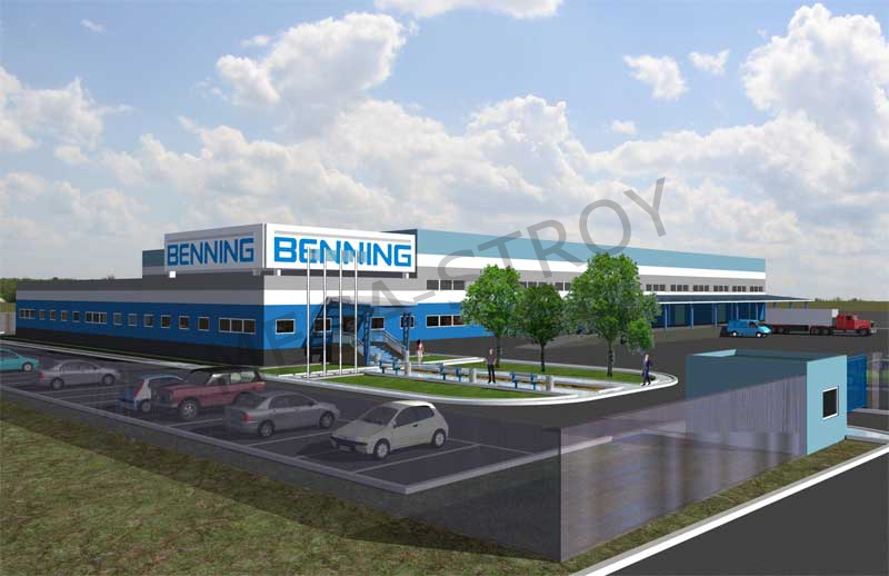 МЕГА-СТРОЙ – административно-производственный комплекс BENNING