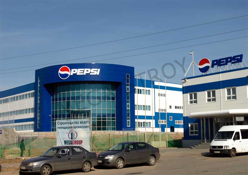 
МЕГА-СТРОЙ – завод безалкогольных напитков PEPSI (2 очередь)
