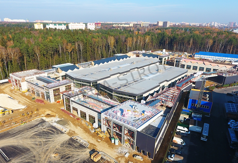 МЕГА-СТРОЙ – строительство аутлета The Outlet Новая Рига

